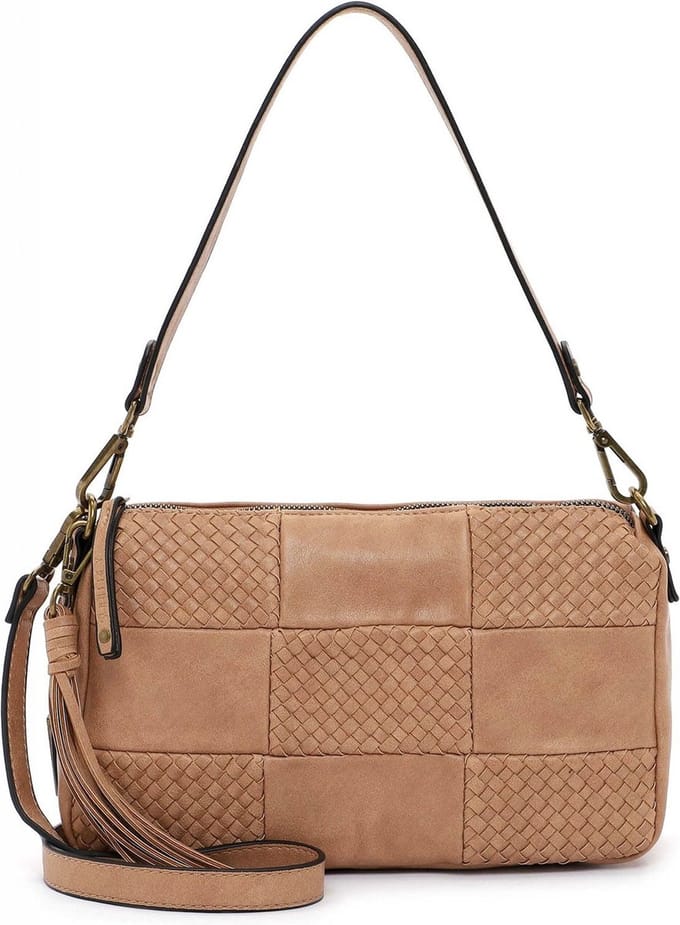 SURI FREY Schoudertas Bly Crossbody Bag Sand Lichtbruin