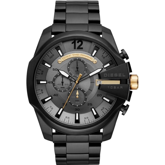 Diesel DZ4479 Chief Herenhorloge 51mm grijs