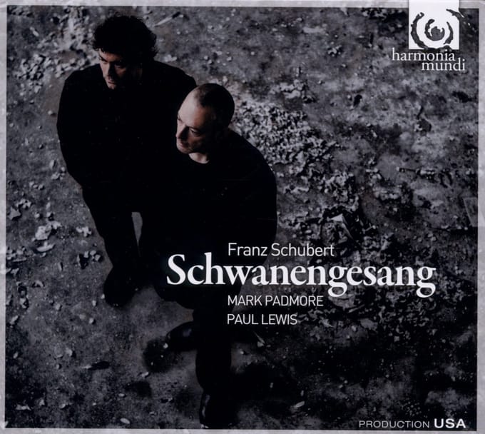 Mark Padmor & Paul Lewis - Schubert: Schwanengesang (CD)