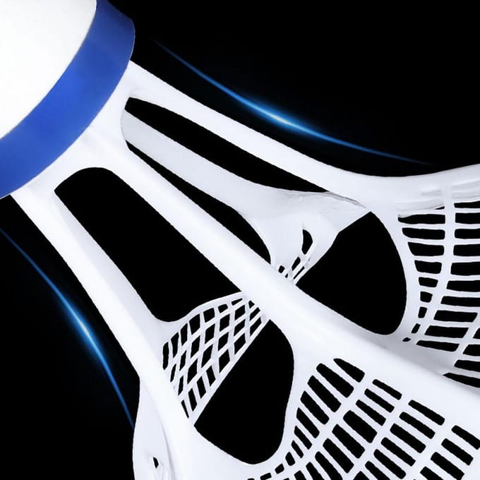 Winddichte Badminton Shuttlecock Bal Windweerstand Training Accessoires Buitensport Meerkleurige Nylon Shuttlecock Bal geel