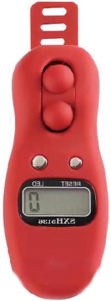 Digitale Teller - Gebed Kralen - Tellen - Grote Capaciteit - 99999 - Zwart