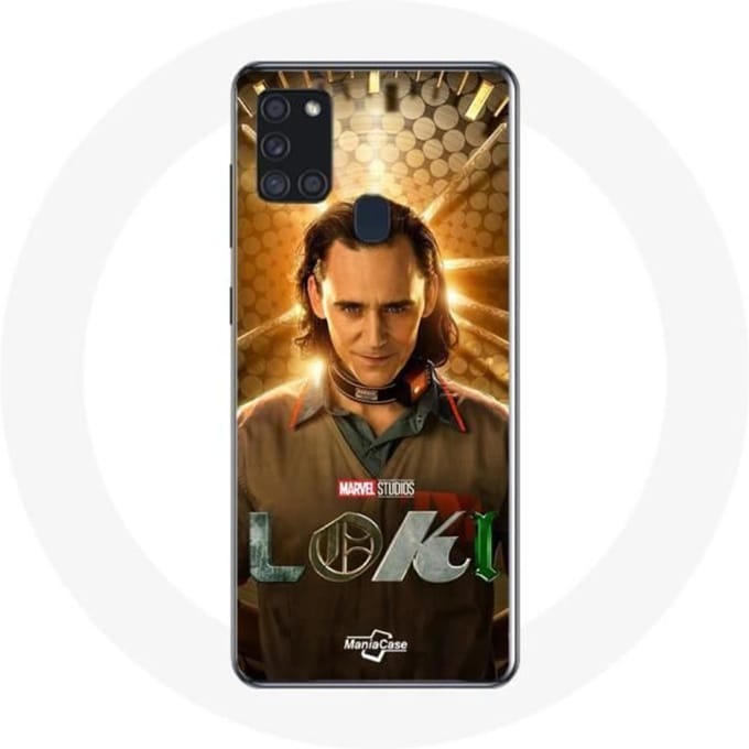 Coque pour Samsung Galaxy A21S Loki Affiche Série Saison 1
