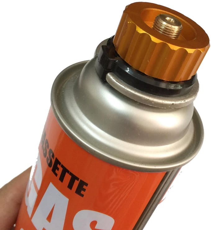 Gascartridge Adapter – Universele Omvormer voor Campingkachels