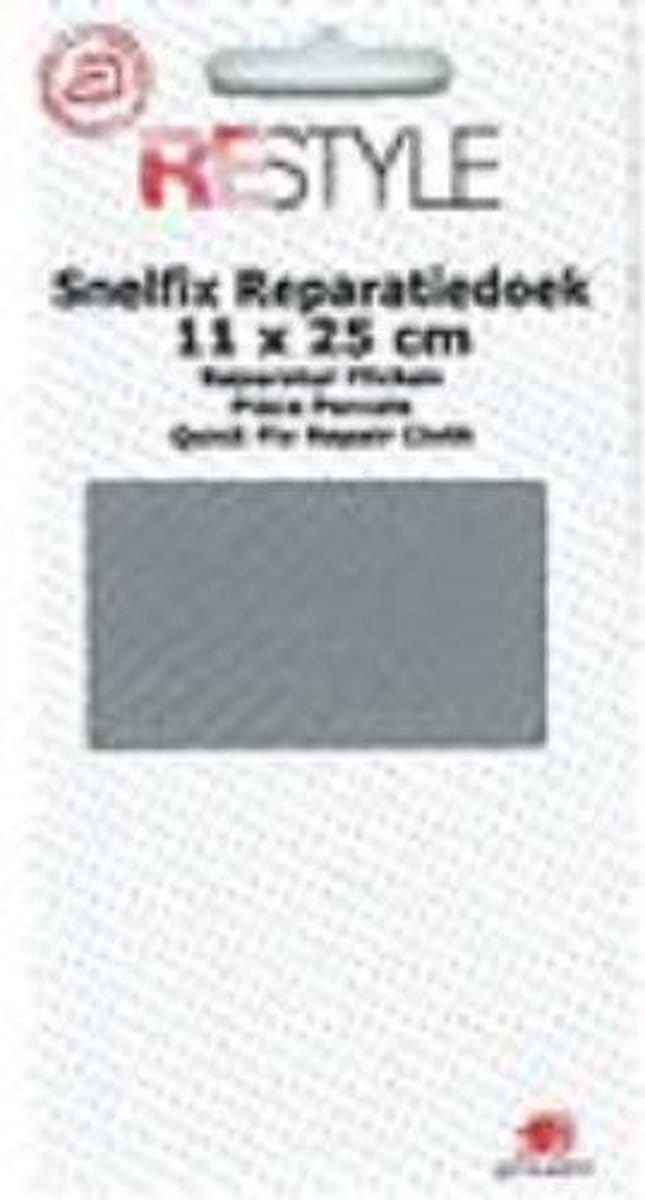 Snelfix reparatiedoek 11 x 36 cm  kleur 004 Grijs