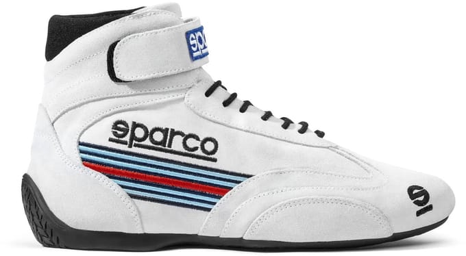 Sparco Top Martini Sneakers - Wit/Marineblauw — 41
