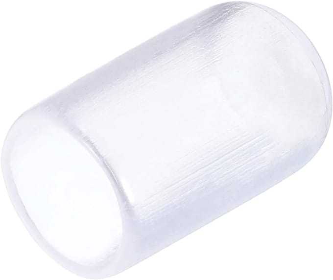 Rubberen Eindkappen - Beschermdoppen - Meubels Beschermen - Zachte Elastische Materiaal - 7 mm Binnendiameter - Transparant