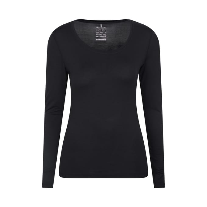 Mountain Warehouse Dames/Dames Keep The Heat Thermo Top (Zwart)