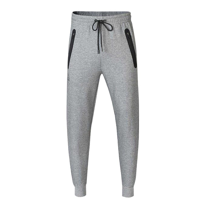 Kappa Heren Polycotton Logo Joggingbroek (Grijze Mergel)