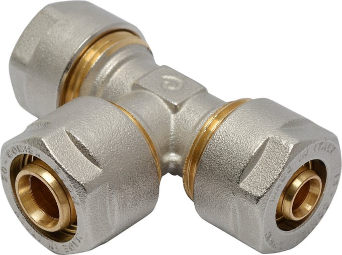 Sanivesk meerlagen T-Stuk Verloop 16x20x16mm
