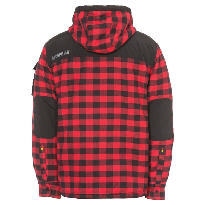 Caterpillar Sequoia Heren Rode Fleece Jas