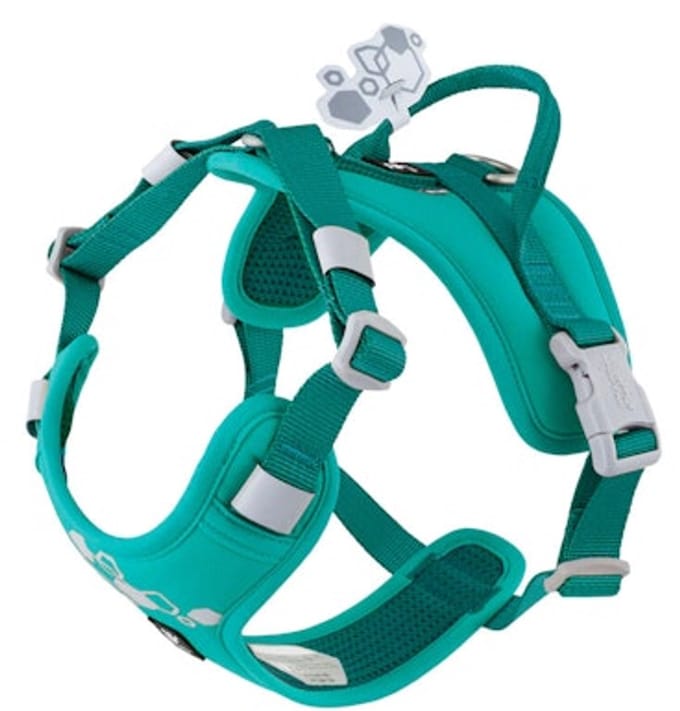 Hurtta Weekend Warrior Eco Harness 2 - Peacock - 65-80 cm