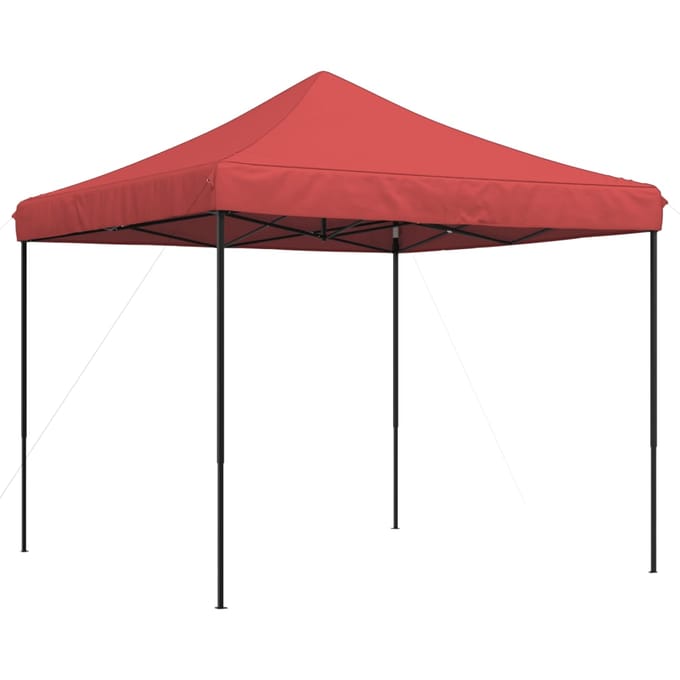 vidaXL - Partytent - inklapbaar - pop-up - 292x292x315 - cm - bordeauxrood