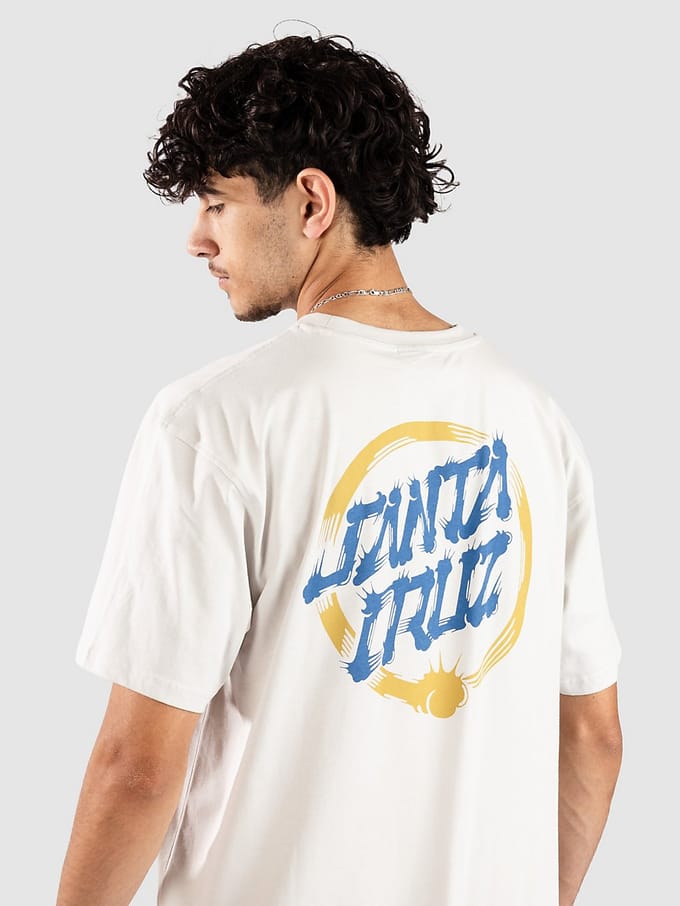 Santa Cruz Mako Dot T-Shirt grijs