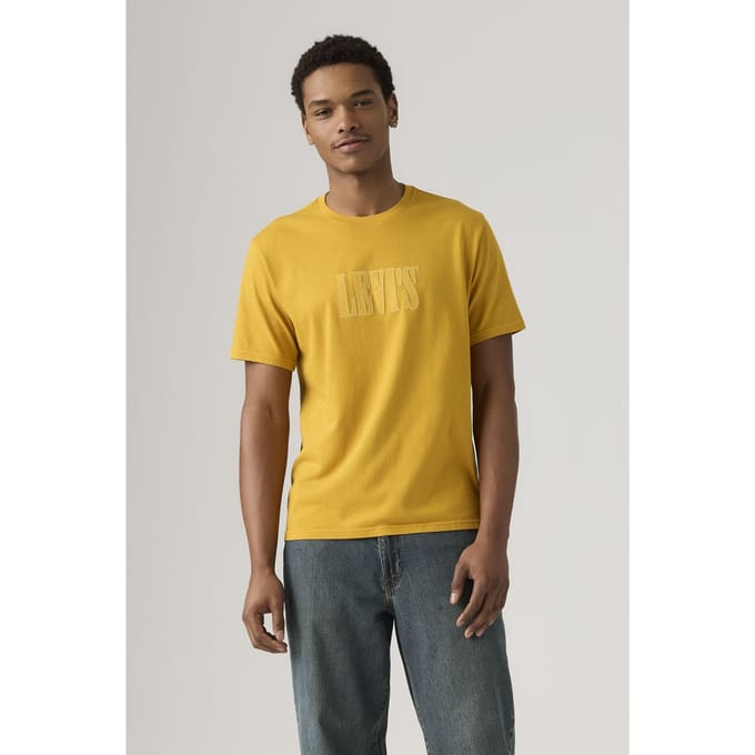 Levi's Ss Relaxed Fit Tee Golden Taglia: L | Magliette basic Outlet | Uomo | Giallo