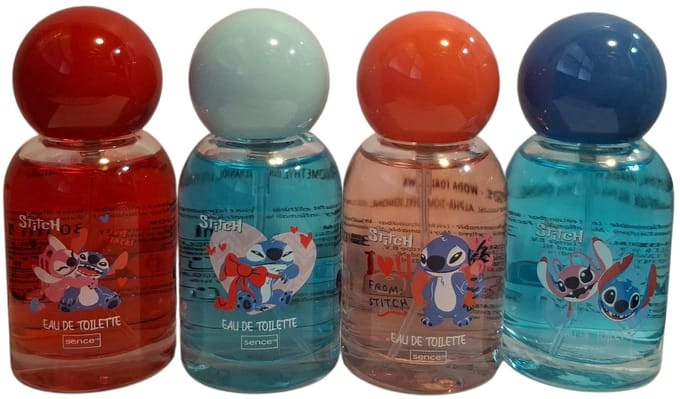 Sence Disney Stitch & Angel Parfum Set 4 Stuks Valentijn Eau de Toilette 4x30 ml