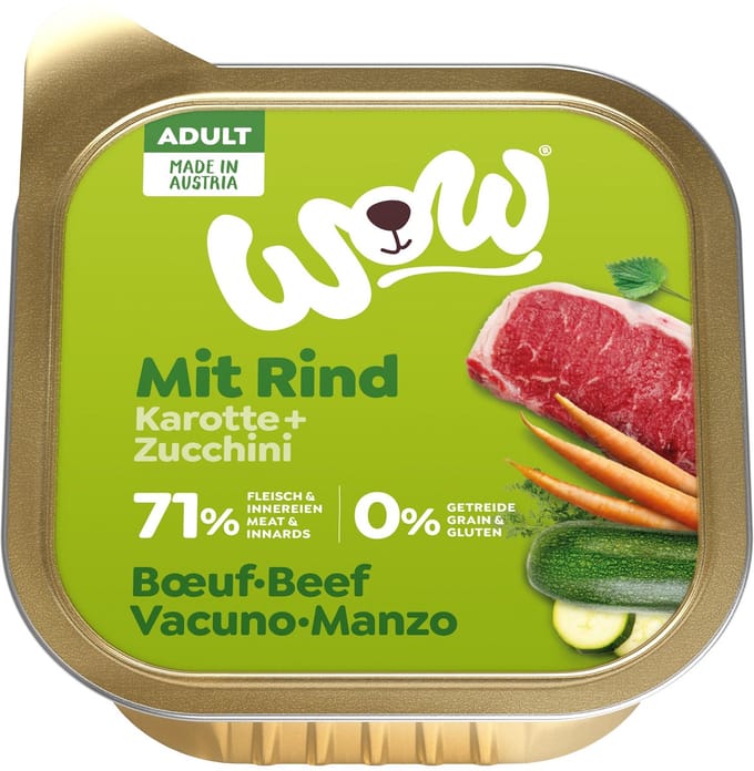 WOW ADULT 11x150g - Rundvlees