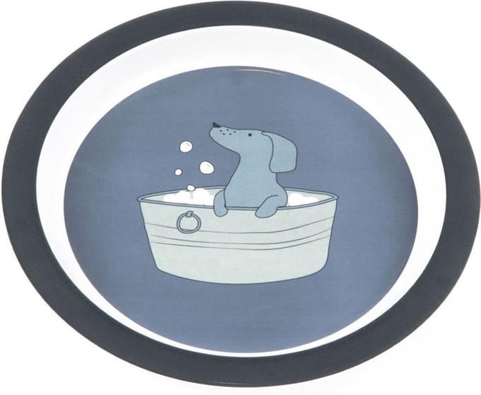 Smallstuff Bordje Honden 21,5 Cm Donkerblauw