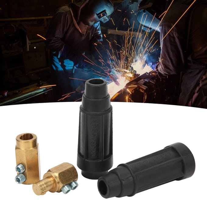 Snelkoppeling Socket Mannelijke Stekker Lasstroomkabel Connector Hardware Elektrisch Gereedschap DKJ?35?1 en DKL?35