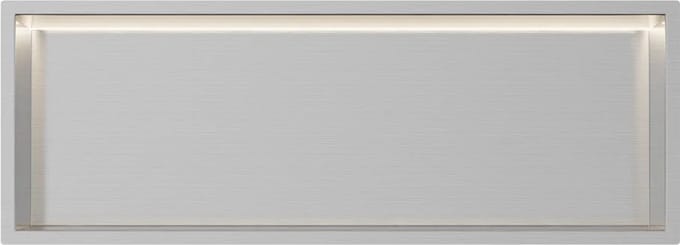 RVS Inbouwnis 30x90x7cm met RGB verlichting