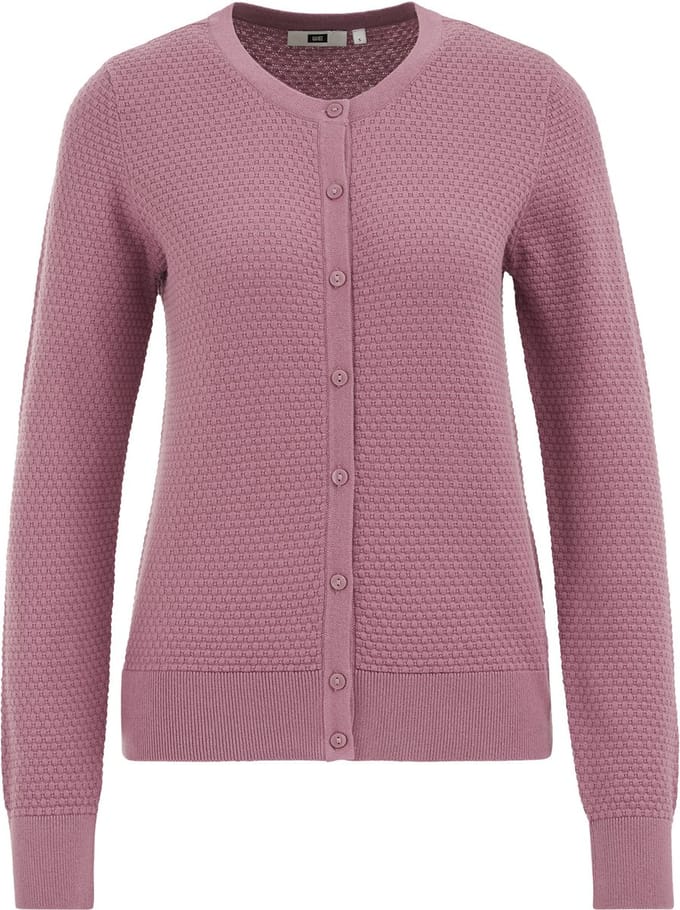WE Fashion Dames gebreid vest met structuur