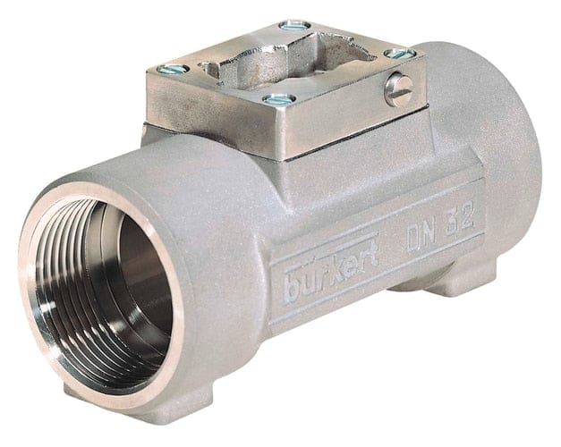Paddle wheel-sensoraansluiting Rd 70 x 1/6" RVS - Bürkert S030 - 443308