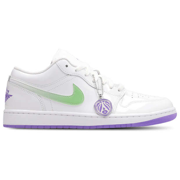 Jordan AJ1 Low Sneakers Heren - Wit - Maat 44.5 - Leer