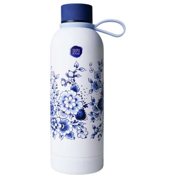 Heinen delfts blauw waterfles delfts blauw