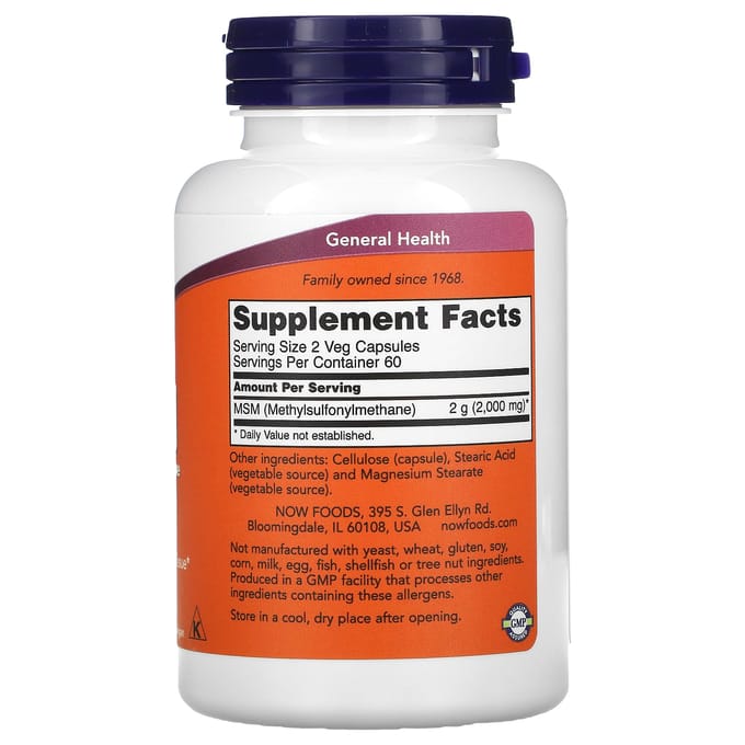 MSM 1000mg (120) Standard