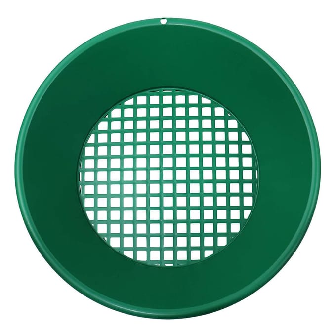Tuingrond Zeef Handheld Grond Steen Mesh Plastic Tuinzeef Tuingereedschap blue