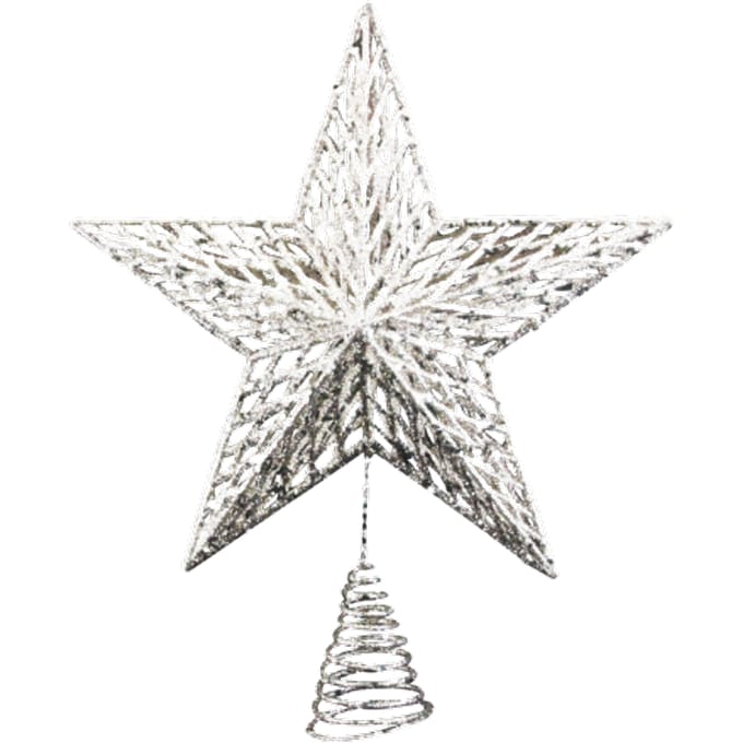 Gisela Graham Gouden Glitter Kerstboom Ster
