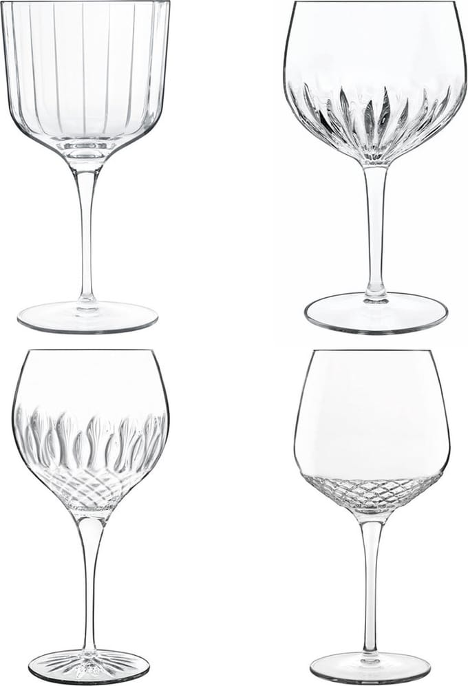 Luigi Bormioli Mixology - Ginglas - Gemengde set - 4 stuks