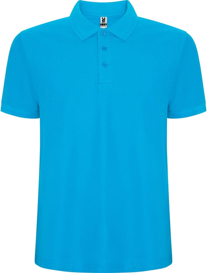 Roly - Pegaso Premium Polo - Turquoise 12 maat S