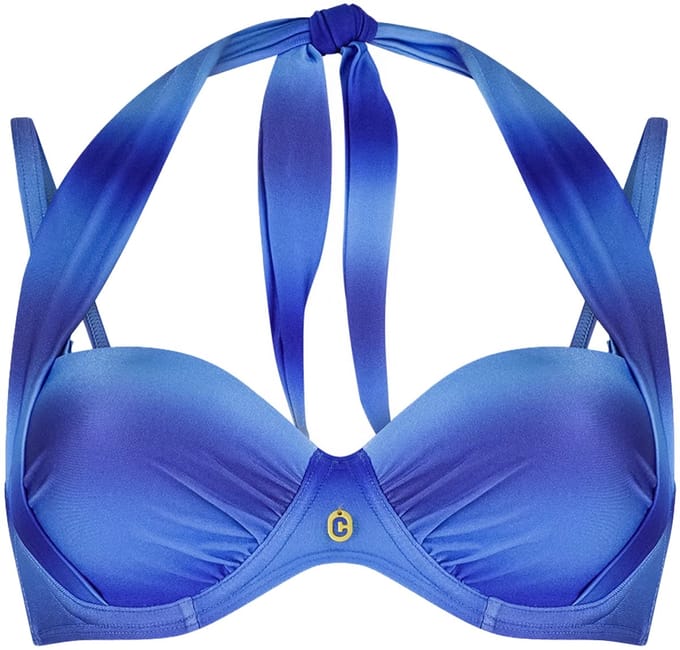 Ten Cate bikini top multiway faded blues voor Dames | Maat 38D (75D)