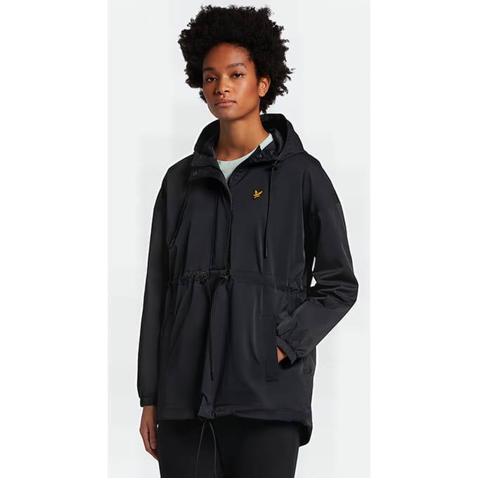 Lyle & Scott Overhead Anorak Z865 Jet Black Größe: 6 | Leichte Jacken Outlet | Damen | Schwarz