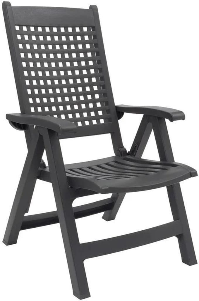 Grosfillex Palao standenstoel 2st antrac.