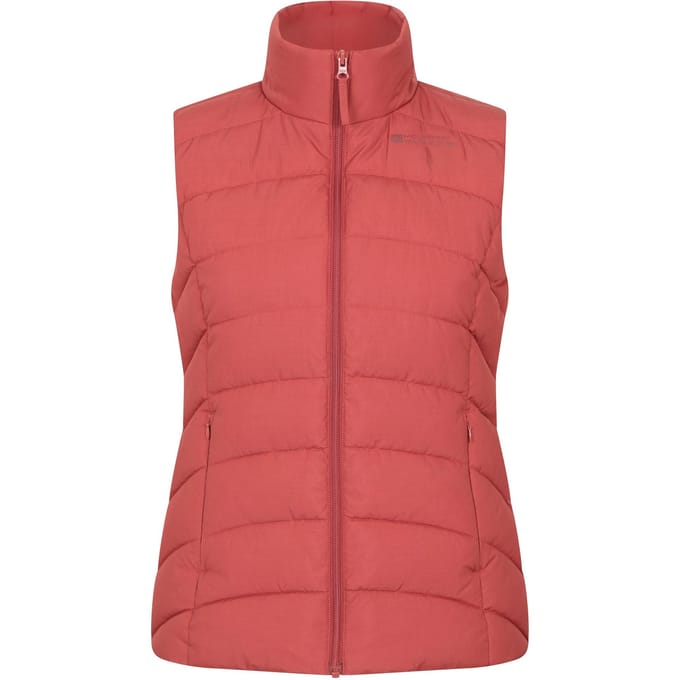 Mountain Warehouse Dames/Dames Opal Gewatteerd Gilet (Gebrande sinaasappel)