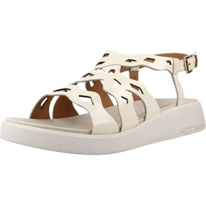 Platte sandalen Stonefly Onda 1 Patent Lth