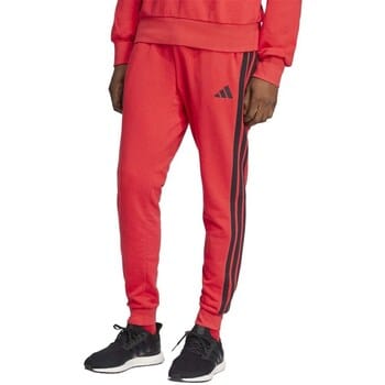 Adidas Essential 3 Stripes French Terry Joggers Rood S / Regular Man
