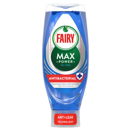 Fairy (Dreft) Liquid Max Power Anti Bacterial Tea Tree Dish Soap 640 ml