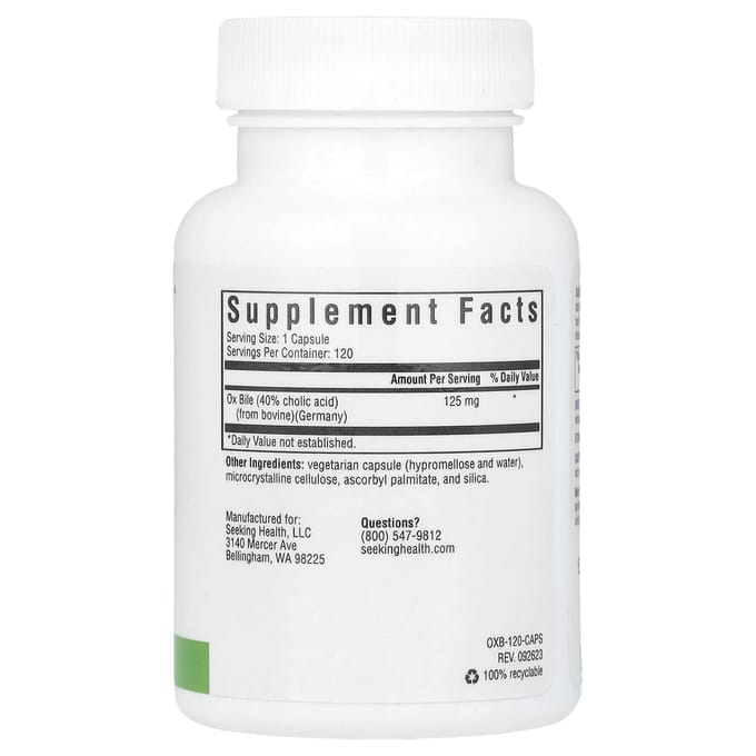 Ossen gal, 125 mg, 120 Capsules