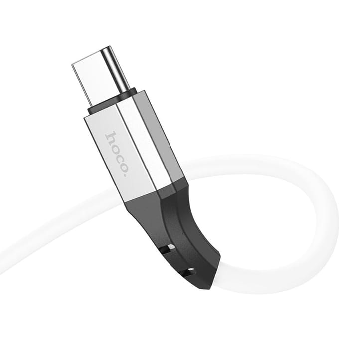 Hoco X86W Usb-C naar Usb-C kabel Wit 1 meter 60W