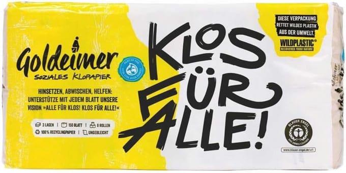 Duurzaam Toiletpapier - 3-laags, 150 vellen (4 stuks)