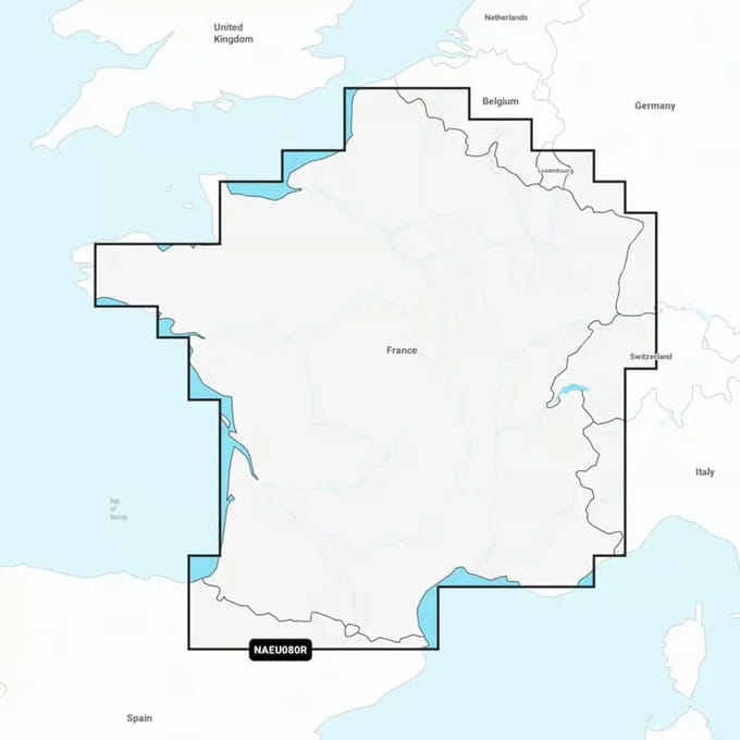 Carte regular sd - eaux interieures (france) Navionics