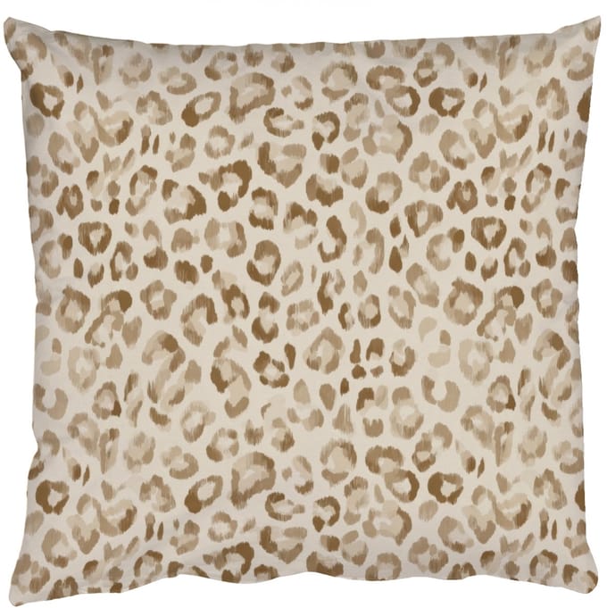Sierkussens - Kussentjes Woonkamer - 60x60 cm - Luipaard - Klassiek - Beige