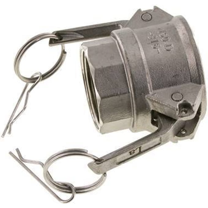 Camlock DN 40 (1 1/2'') Koppeling Rvs1 1/2'' NPT binnendraad Type D MIL-C-27487