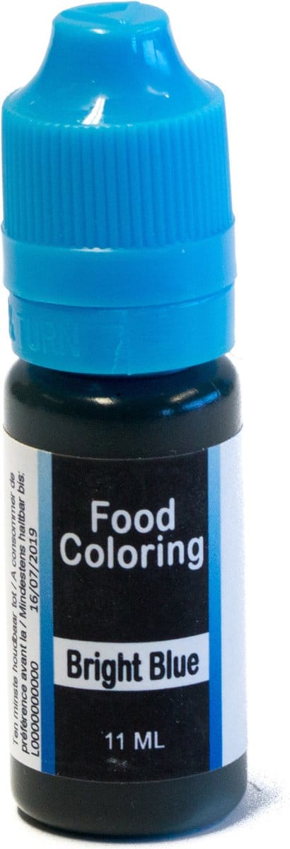 Kleurstof voor chocolade - 11 ml - blauw