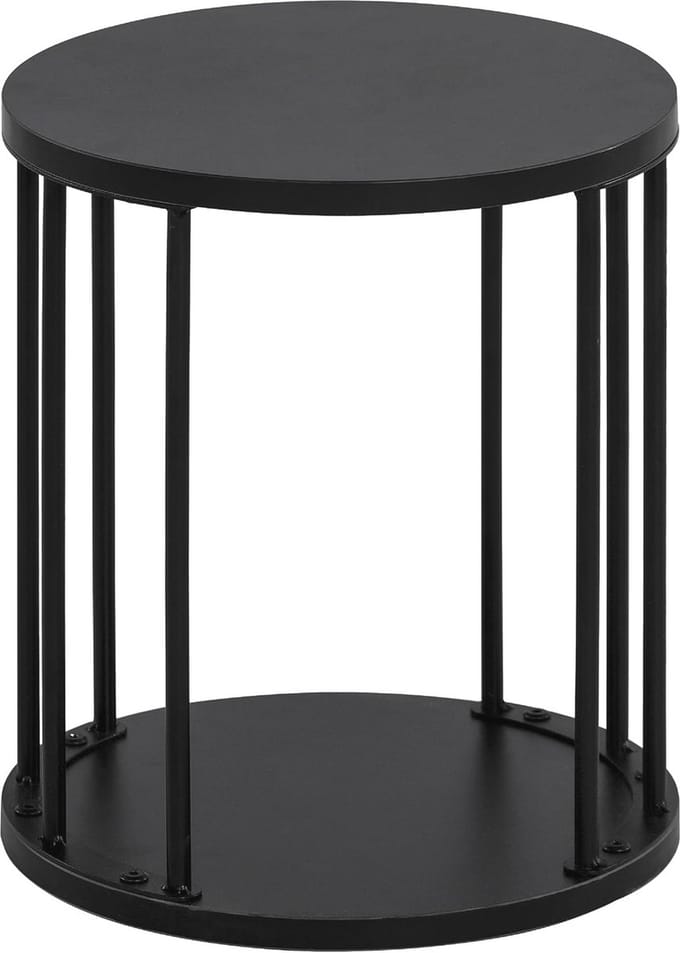 Kleine ronde houten opstapkruk voor kinderen en volwassenen met antislipfunctie