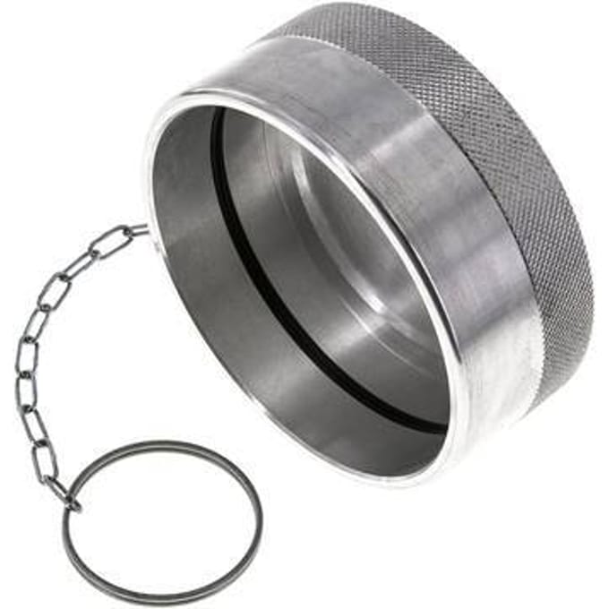 103 mm Aluminium Stofbeschermingskap voor snelkoppeling met ketting