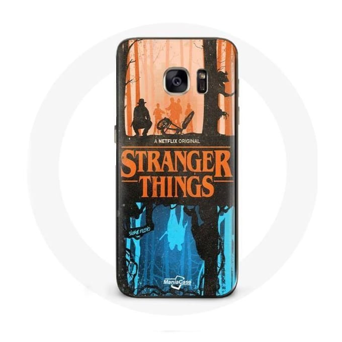 Samsung Galaxy S7 hoesje Stranger Things Friends Cover