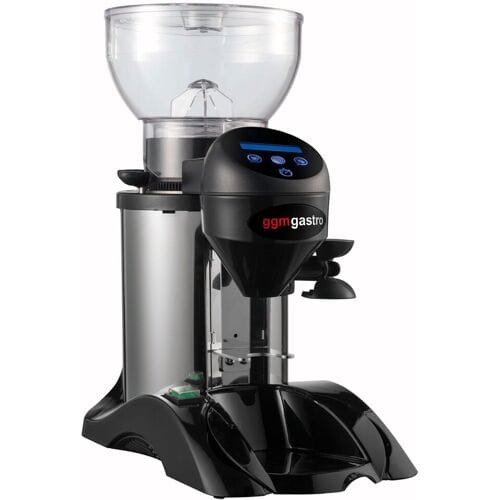 GGM Gastro Kaffeemühle - 1kg - 77dB - Mit automatischer Dosierung - Edelstahl Korpus